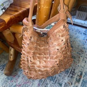 Used , leather Hobo bad, good condition,